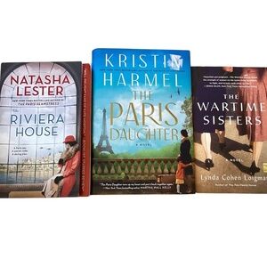 3 Wartime Fiction Books: Loigman, Lester & Harmel